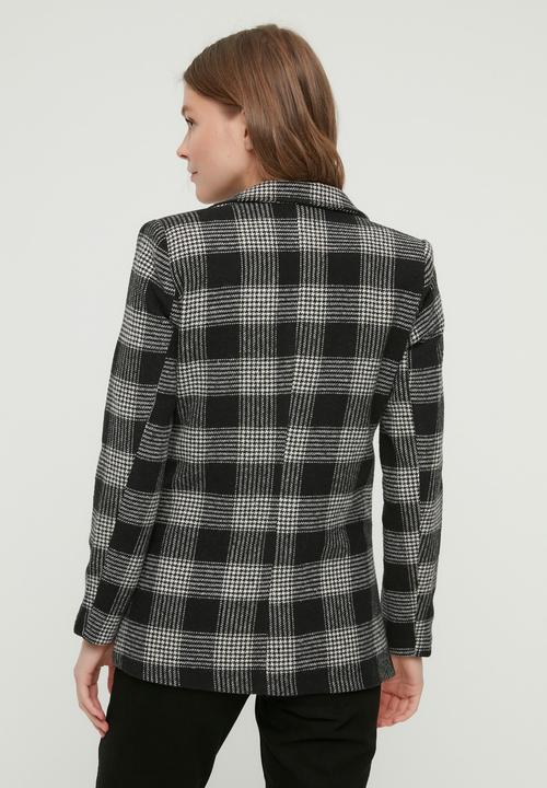Trendyol - Buttoned jacket - black