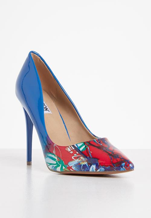 Madison® - Lillian court heel - blue & red