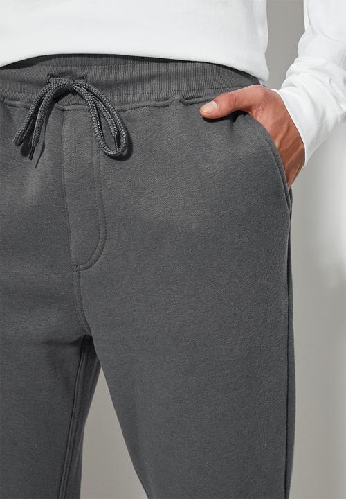 Superbalist - Tokyo regular fit sweatpants - charcoal melange