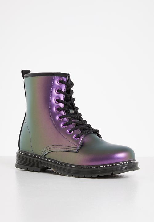 Madison® - Sloane lace up boot - purple