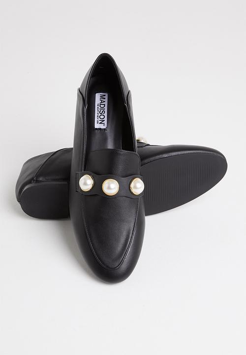 Madison® - Morgan pearl loafer - black