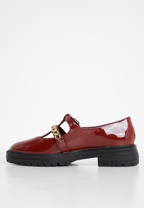 Madison® - Maya chunky mary jane - burgundy