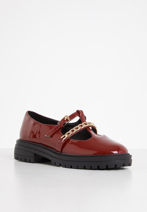 Madison® - Maya chunky mary jane - burgundy