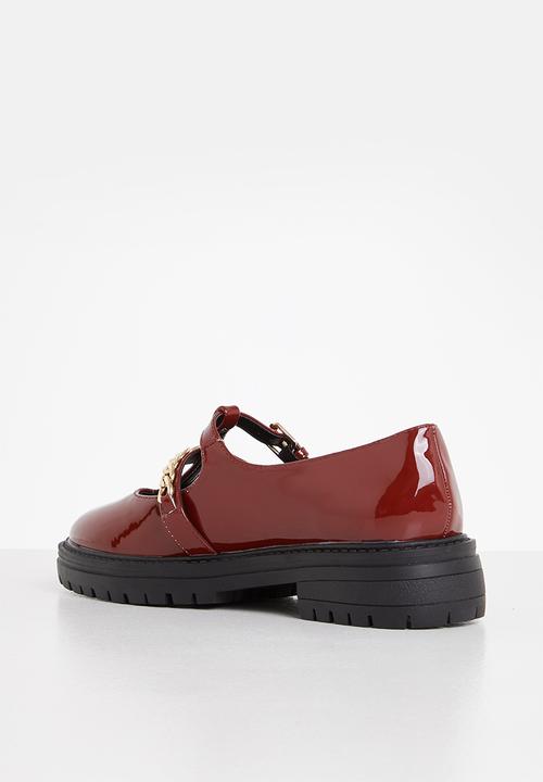 Madison® - Maya chunky mary jane - burgundy