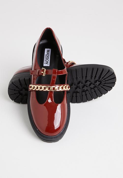Madison® - Maya chunky mary jane - burgundy