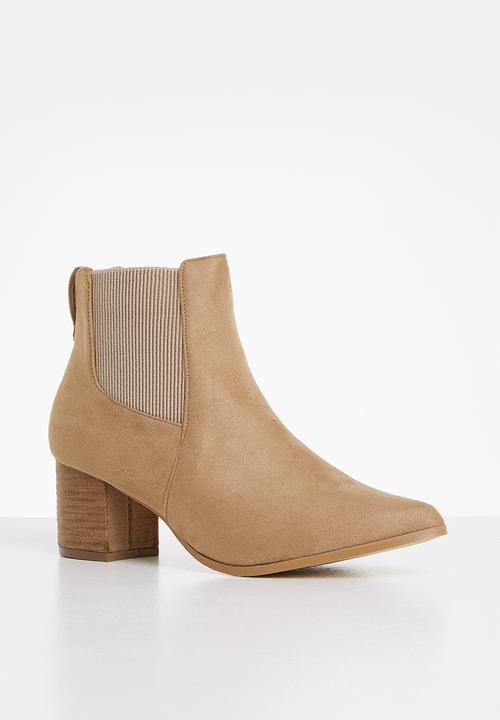 edit - Jalila ankle boot - beige