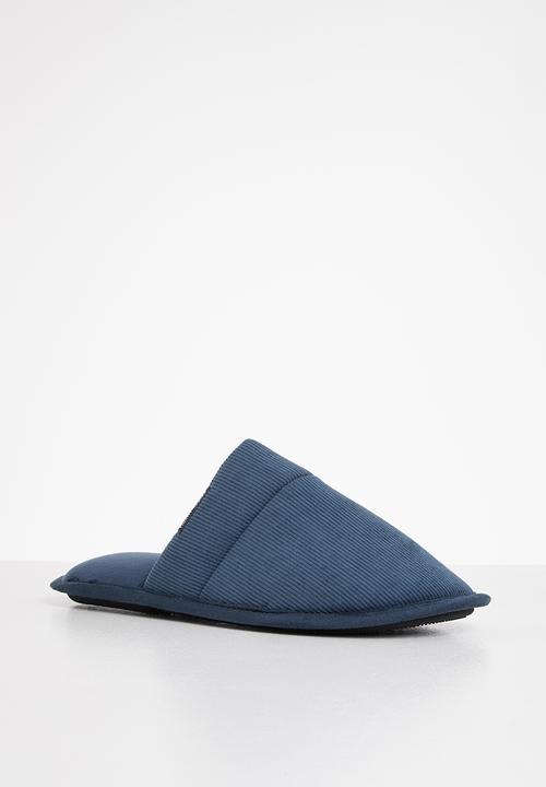 Hush Puppies - Manuel spa terry slipper - navy
