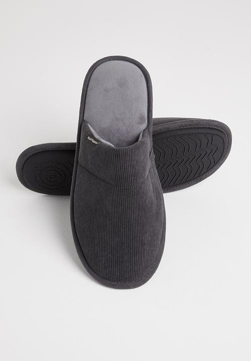 Hush Puppies - Manuel spa terry slipper - grey