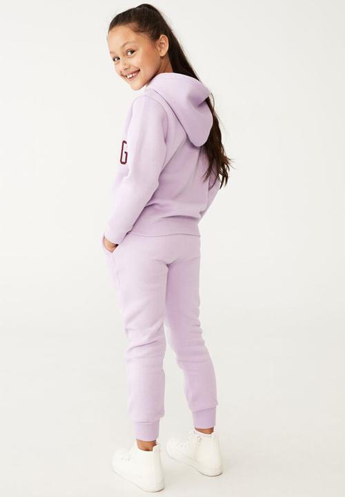 Cotton On - Marlo trackpant - lilac drop