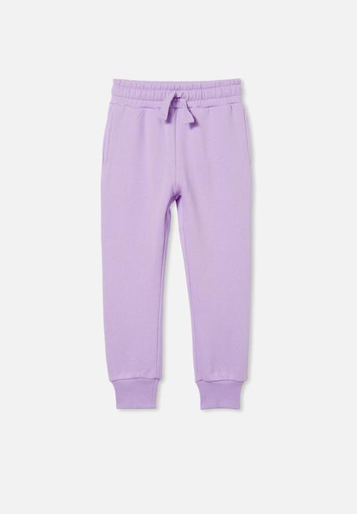 Cotton On - Marlo trackpant - lilac drop