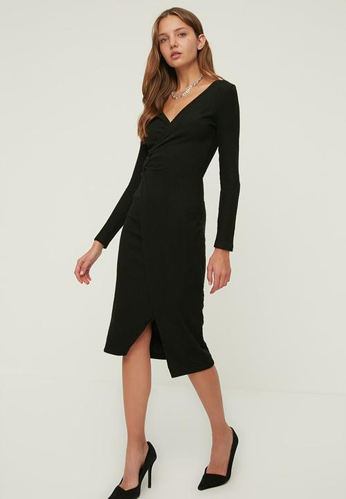 Trendyol - Knitted dress - black
