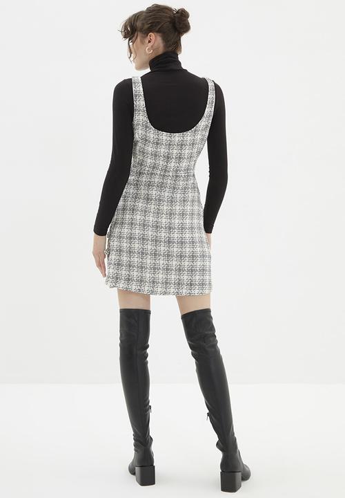Trendyol - Pinafore dress - ecru
