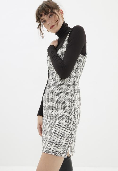 Trendyol - Pinafore dress - ecru