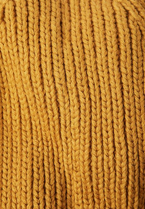 G-STAR - Effo long label beanie - yellow