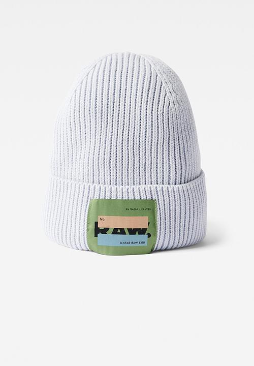G-STAR - Effo long label beanie - plumbago