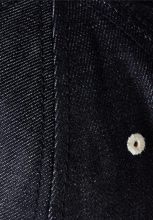 G-STAR - Avernus logo aw baseball cap - raw denim