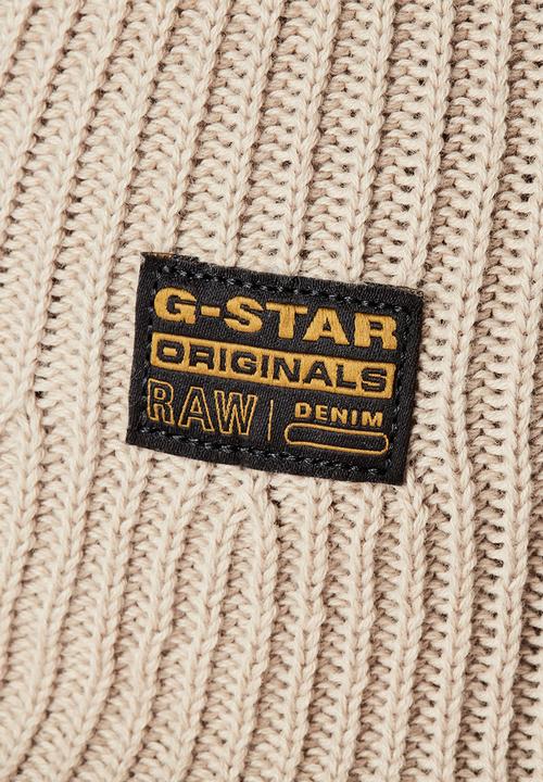 G-STAR - Knitted hat - dark brick