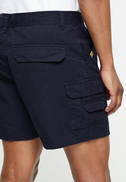 JEEP - Fixed waistband mountain man short - navy