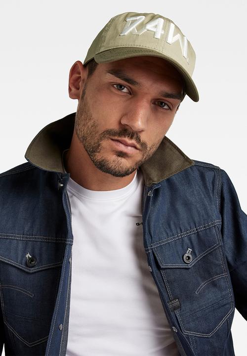 G-STAR - Avernus logo aw baseball cap - light moss & fresh green