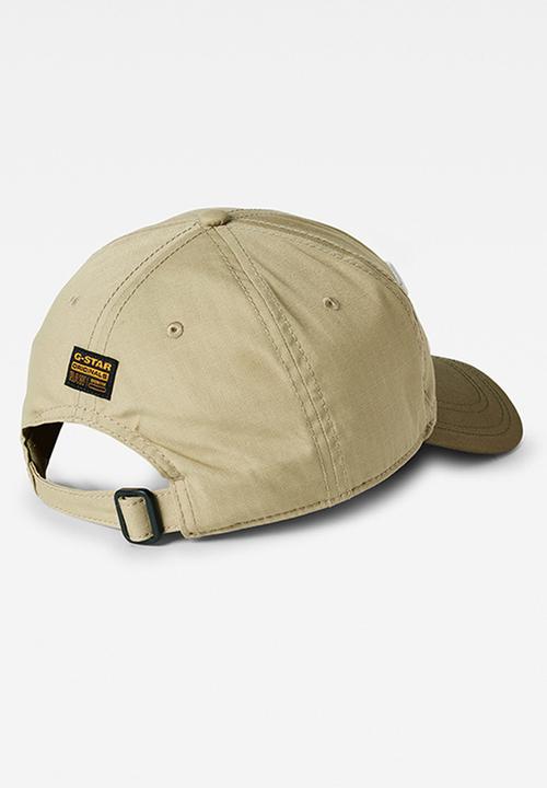 G-STAR - Avernus logo aw baseball cap - light moss & fresh green