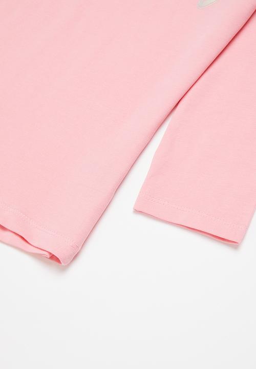 SISSY BOY - Logo top with 3/4 sleeves - bubblegum pink