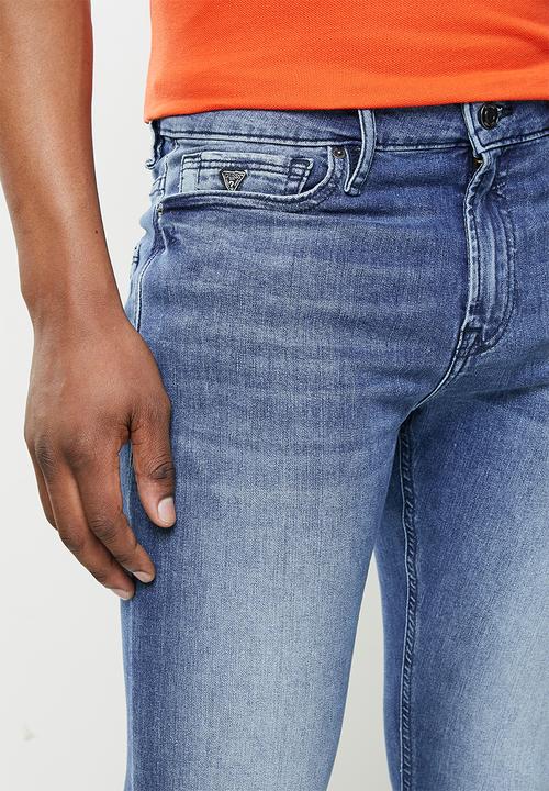 GUESS - Monty super skinny jeans - blue