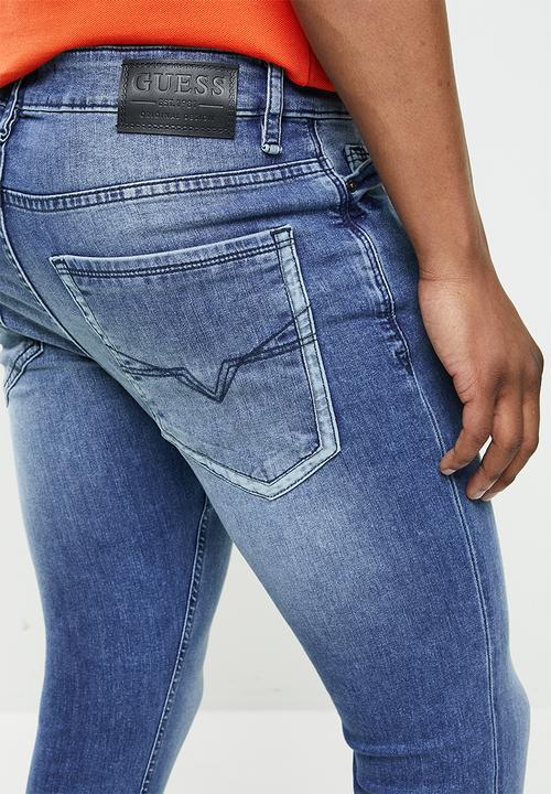 GUESS - Monty super skinny jeans - blue