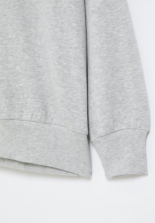 MANGO - Sweatshirt over - grey