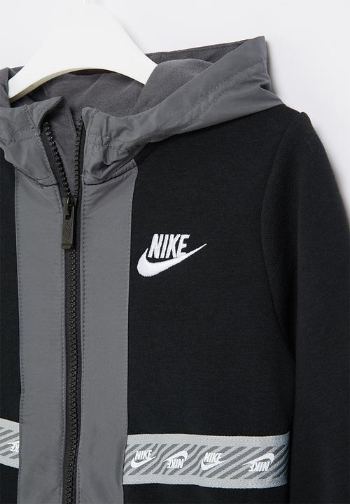 Nike - Nkb elevated trims full zip - black