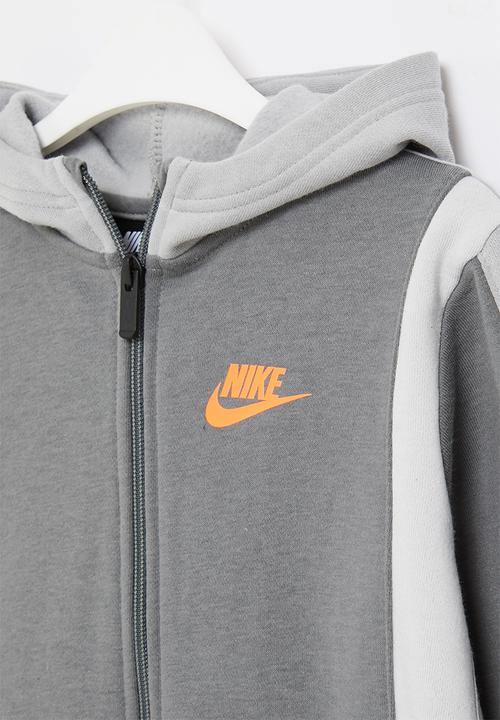 Nike - Nkb amplify full zip - smoke grey
