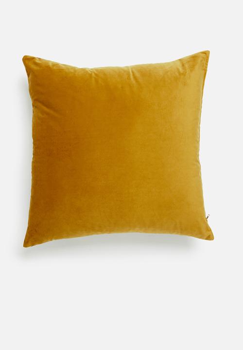 Hertex Fabrics - Aerial Cushion cover-Mustard
