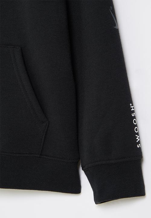 Nike - Nkb swoosh full zip hoodie - black