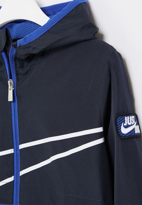 Nike - Nkb swoosh windbreaker jacket - obsidian