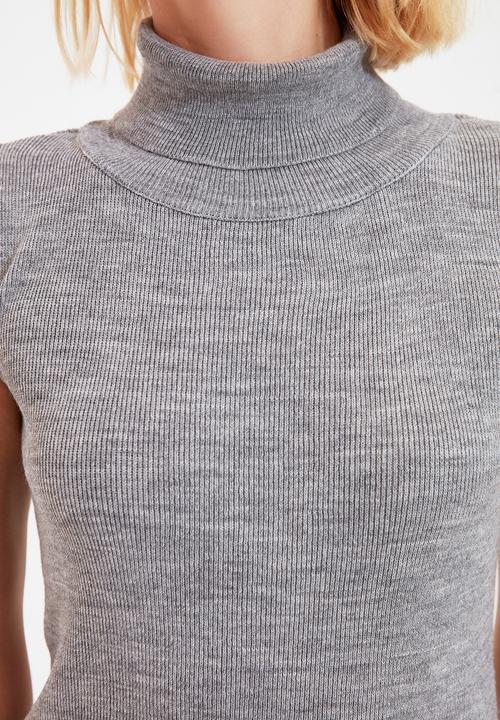 Trendyol - Knitwear - blouse - grey