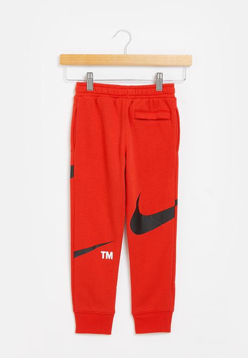 Nike - Nkb swoosh jogger - university red