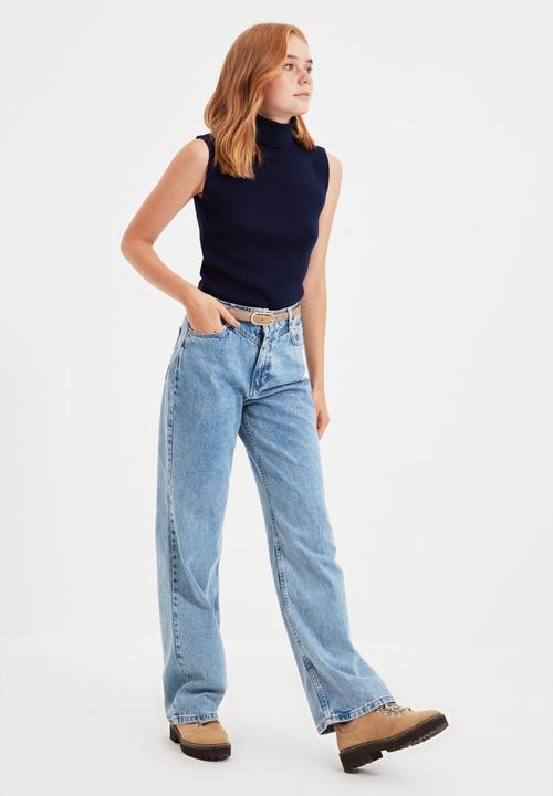 Trendyol - Knitwear - blouse - navy