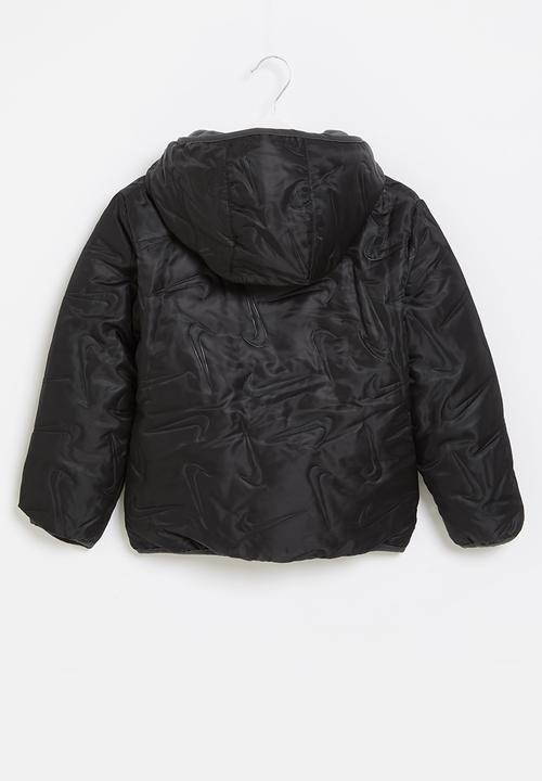 Nike - Nkn swoosh quilted puffer jckt - black