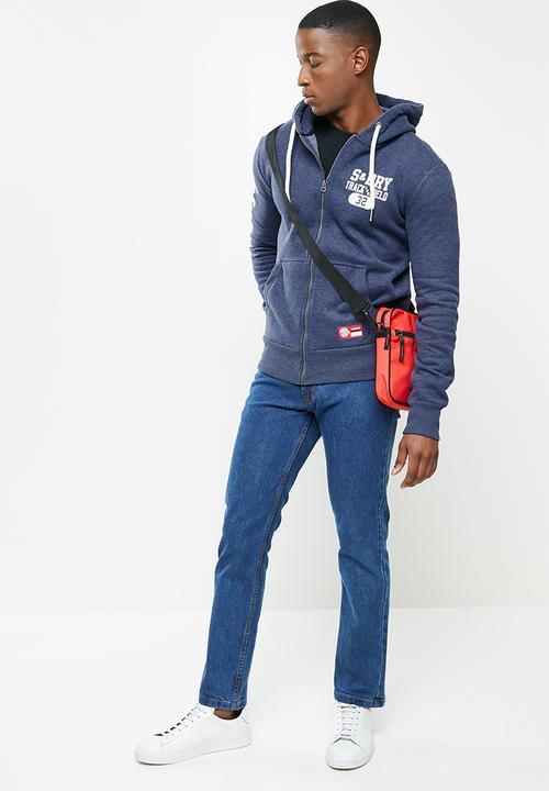 Superdry. - T&f ziphood - princedom blue 