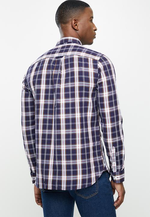 Superdry. - Classic london bd shirt - multi