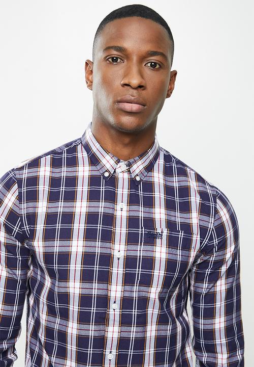 Superdry. - Classic london bd shirt - multi