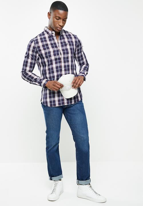 Superdry. - Classic london bd shirt - multi