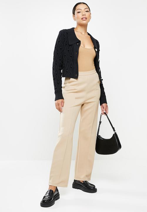 Glamorous - Button down cardi - black