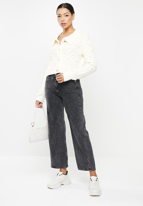 Glamorous - Button down cardi - cream
