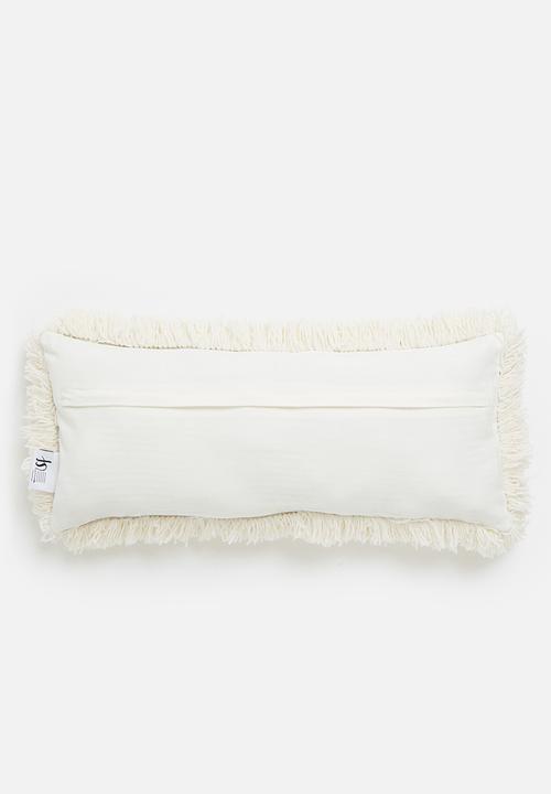 Sixth Floor - Shaggy cushion cover - natural