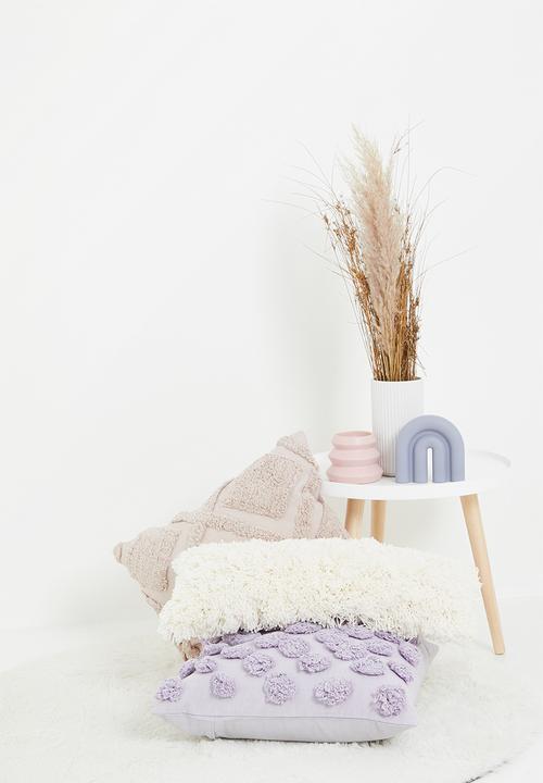 Sixth Floor - Shaggy cushion cover - natural