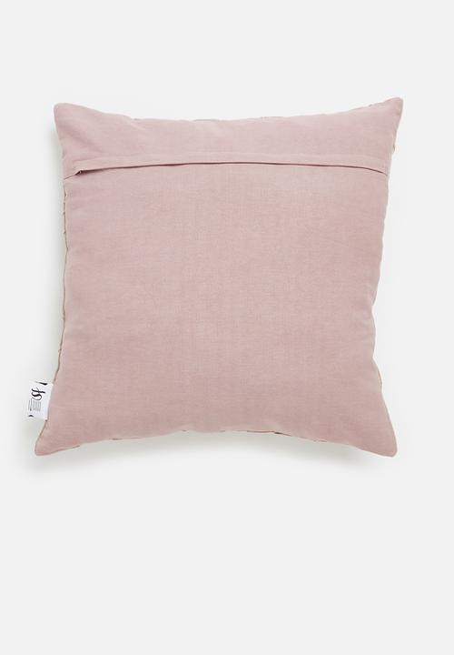 Sixth Floor - Pleated cushion cover  - pink