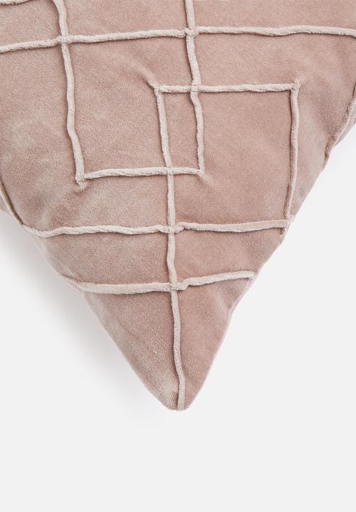 Sixth Floor - Pleated cushion cover  - pink
