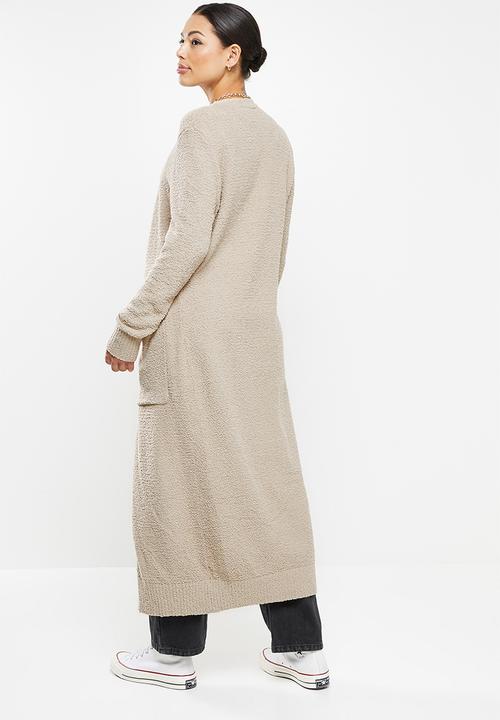 Glamorous - Maxi cardi - stone