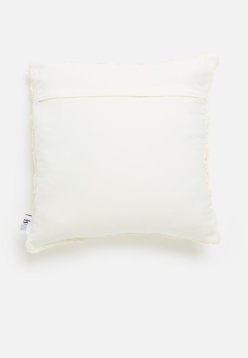 Sixth Floor - Malmo tuft cushion cover - natural
