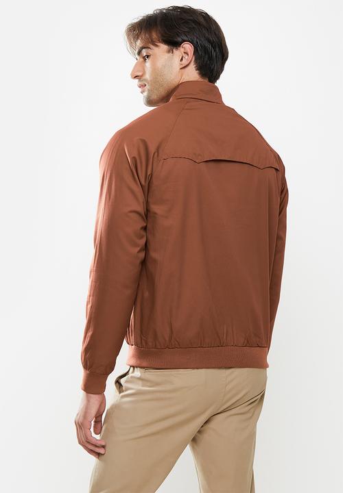 Ben Sherman - Signature harrington jacket - brick red